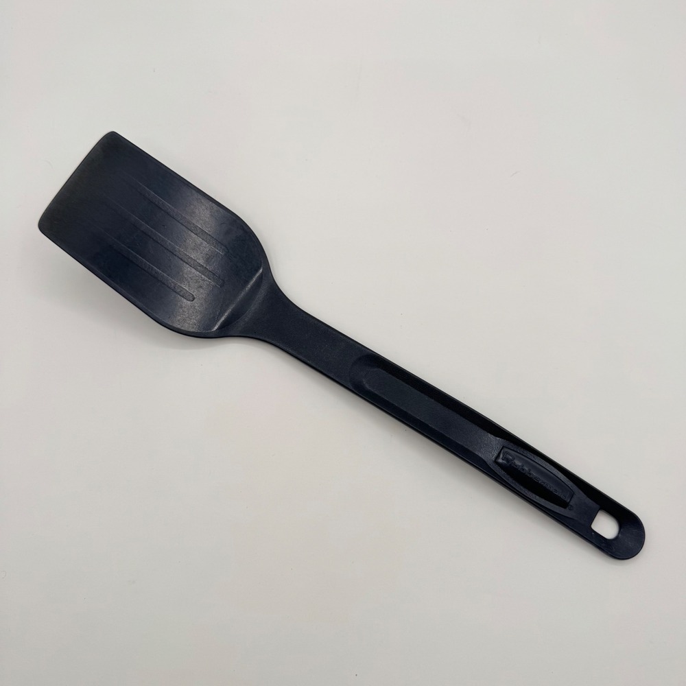 Rubbermaid Black Nylon Spatula Turner Commercial Grade 1971 Kitchen Tool Vtg